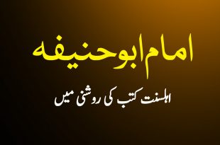 امام ابو حنیفہ کی حقیقت اہلسنت کتب کی روشنی میں - سکین پیجز