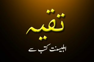 تقیہ کے دلائل - اہلیسنت کتب سے سکین پیجز