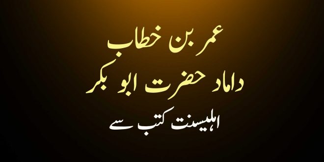 حضرت عمر نے ابو بکر کی بیٹی ام کلثوم سے نکاح کیا - اہل سنت کتب سے سکین پیجز