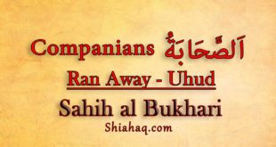 Companions ran away from Battle of Uhud - Sahih al Bukhari