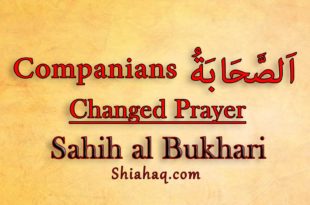 Companions of Prophet pbuh changed way of Prayer - Sahih al Bukhari