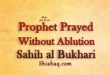Prophet pbuh Prayed without Ablution – Sahih al Bukhari