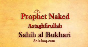 The Prophet pbuh got Naked in Public - Sahih al Bukhari