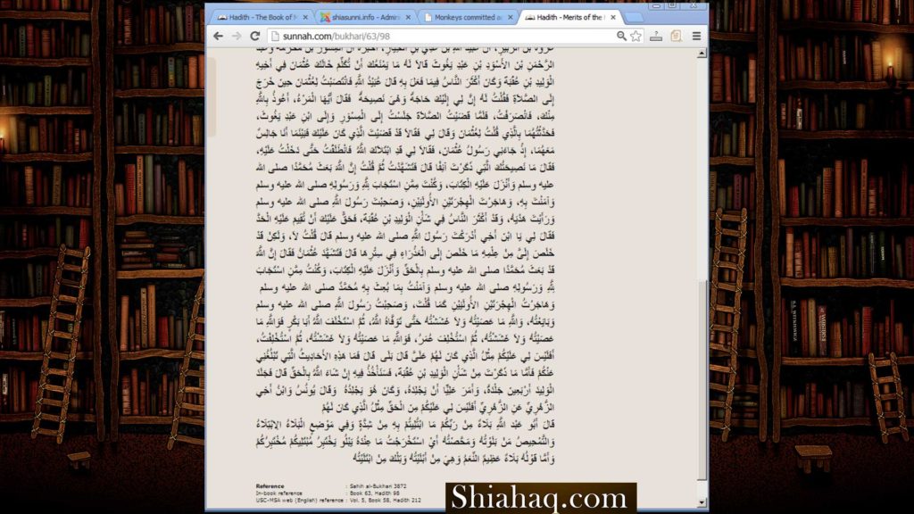 Walid ibn Uqba got Punishment for Drinking – Sahih al Bukhari