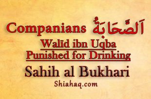 Walid ibn Uqba got Punishment for Drinking – Sahih al Bukhari