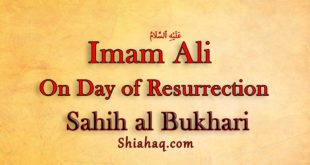 Haz Ali as will be first to get justice on day of Resurrection - Sahih al Bukhari