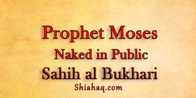 Prophet Moses pbuh being Naked in Public - Sahih al Bukhari