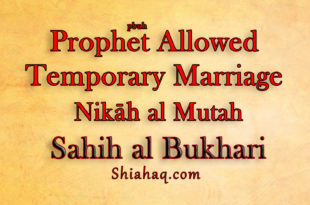 Prophet pbuh allowed Temporary Marriage - Sahih al Bukhari