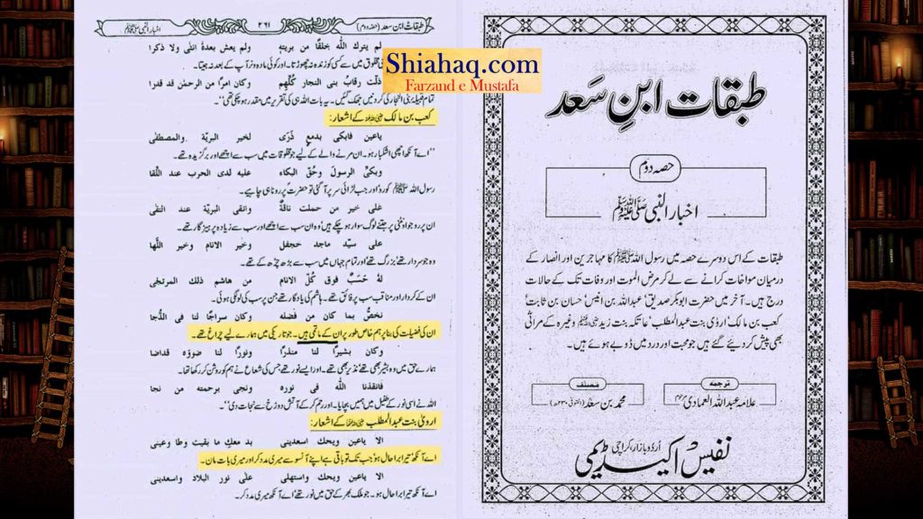 شہید پر ماتم نوحہ و مرثیہ خوانی کے ثبوت - اہلسنت کتب سے 35 حوالاجات و سکین پیجز